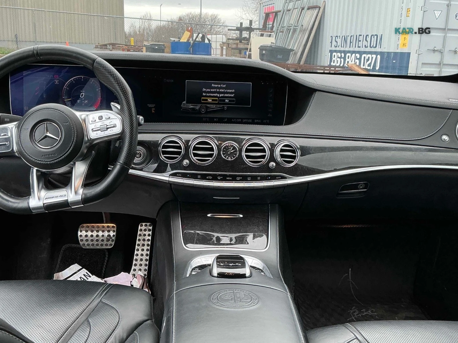 Mercedes-Benz S 63 AMG Автокредит Цена до България, снимка 9 - Автомобили и джипове - 54816883