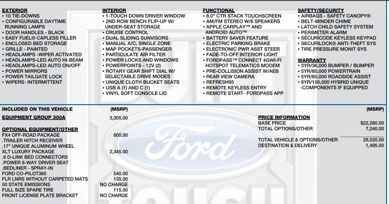 Ford Maverick XLT Off-road package , снимка 11 - Автомобили и джипове - 46261844