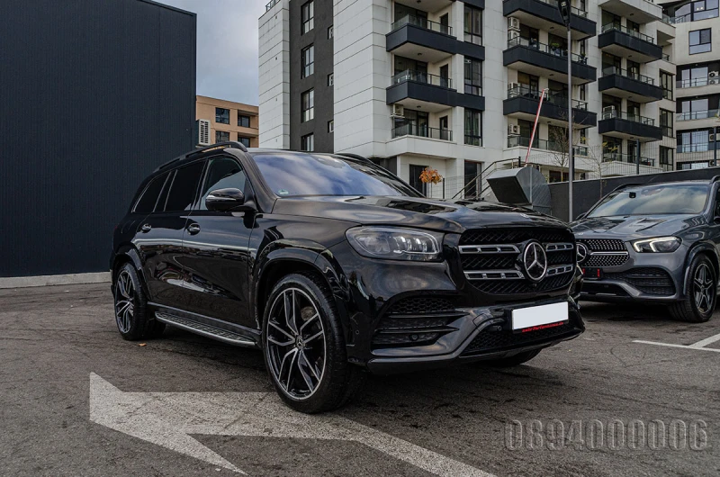 Mercedes-Benz GLS 400 4M2xAMG3xEXCL 3xTV DESIGNO PANORAMA 7 МЕСТЕН ПЕЧКА, снимка 1 - Автомобили и джипове - 47918082