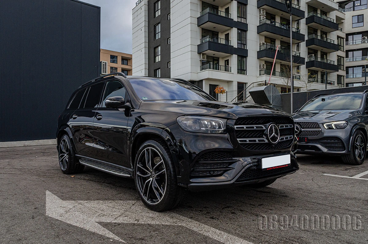 Mercedes-Benz GLS 400 4M2xAMG3xEXCL 3xTV DESIGNO PANORAMA 7 МЕСТЕН ПЕЧКА - [1] 