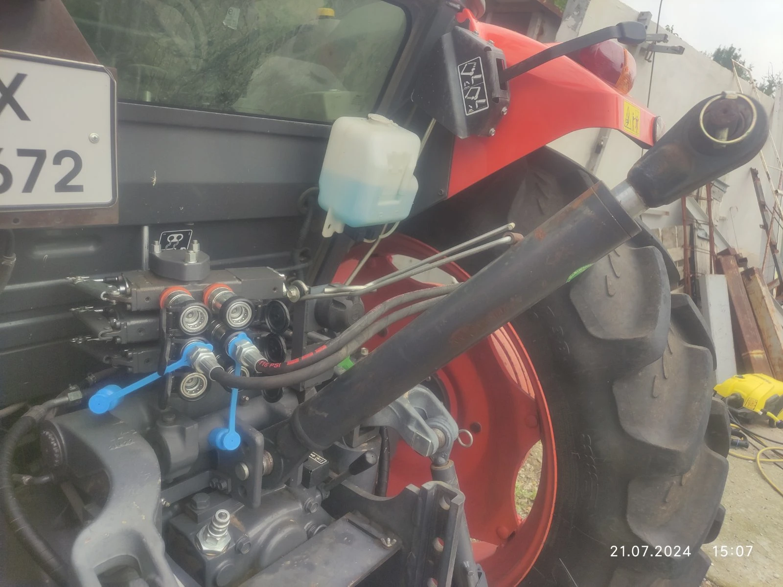 Трактор Kubota HIGHLINE M9540, снимка 3 - Селскостопанска техника - 56077472