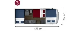 Кемпер Giottiline Siena 440 , снимка 9