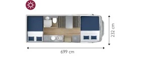 Кемпер Giottiline Siena 440 , снимка 8