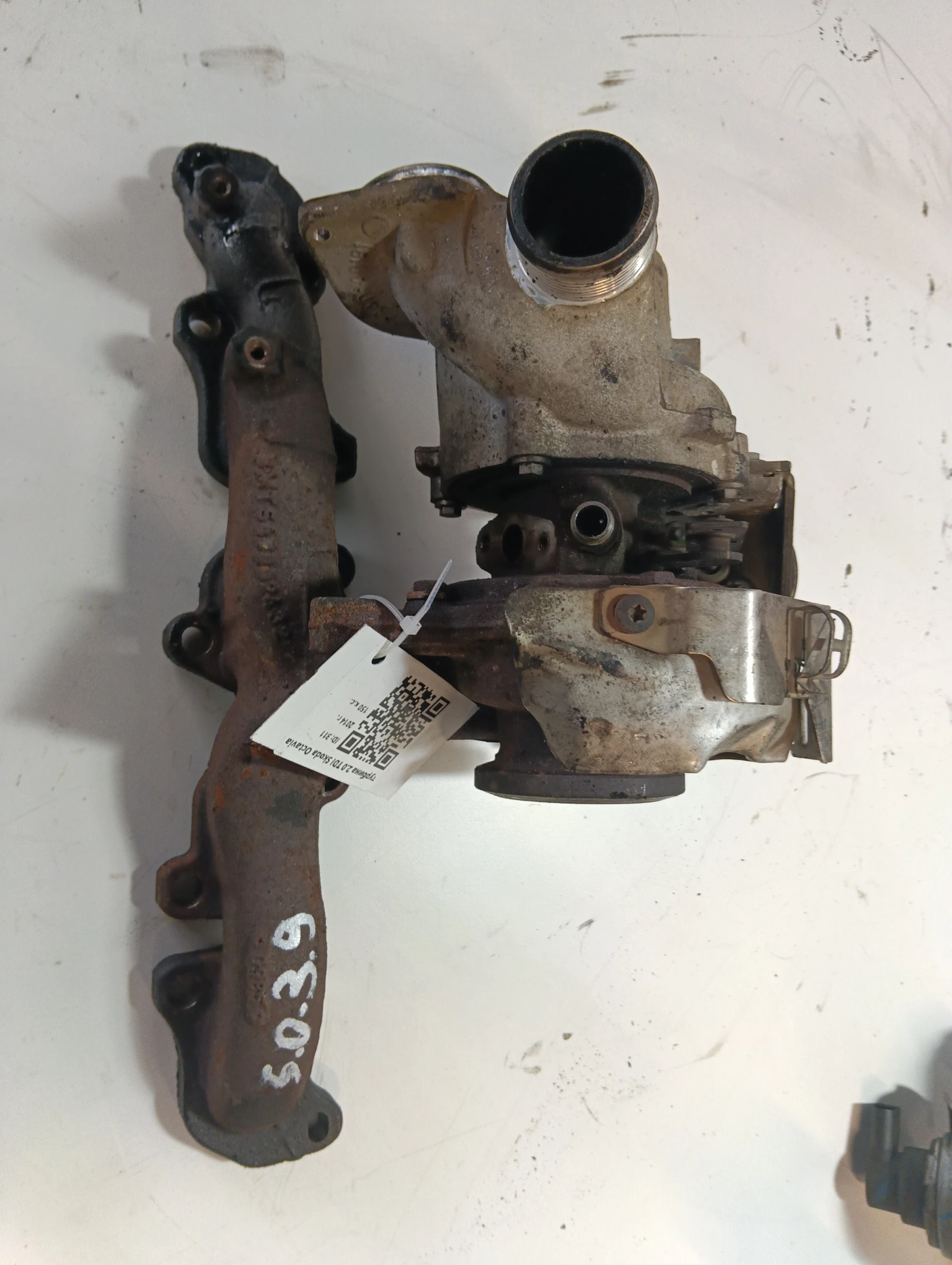 турбина 2.0 TDI Skoda Octavia