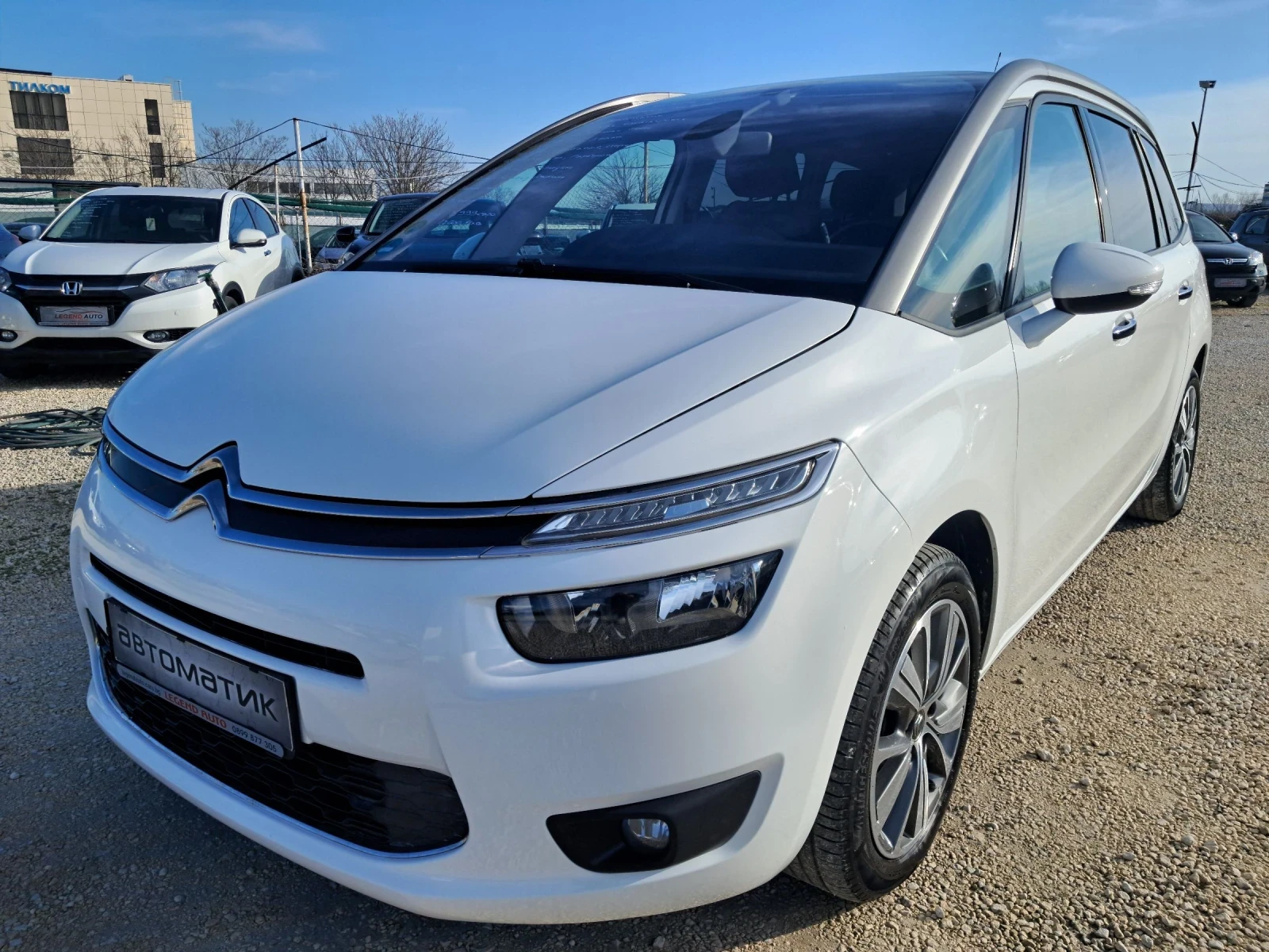 Citroen Grand C4 Picasso 2.0HDI EXECUTIVE 7места АВТОМАТИК НАВИГАЦИЯ