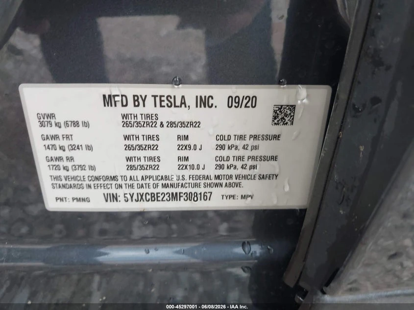 Tesla Model X Long Range Dual Motor All-Wheel Drive/Long Range P, снимка 7 - Автомобили и джипове - 55104211