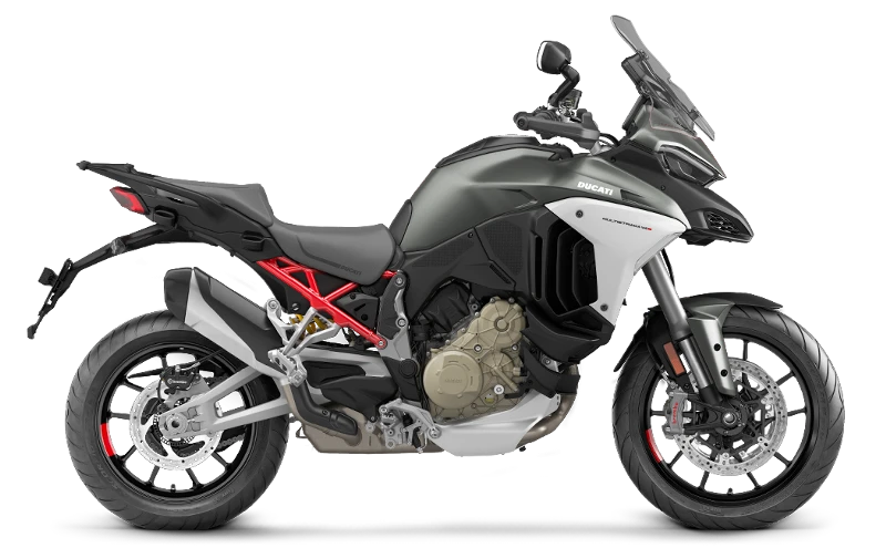 Ducati Multistrada V4 S RADAR AVIATOR GREY / ICEBERG WHITE, снимка 2 - Мотоциклети и мототехника - 35388440