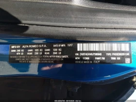 Alfa Romeo Giulia 2.9l Quadrifoglio Rwd, снимка 9