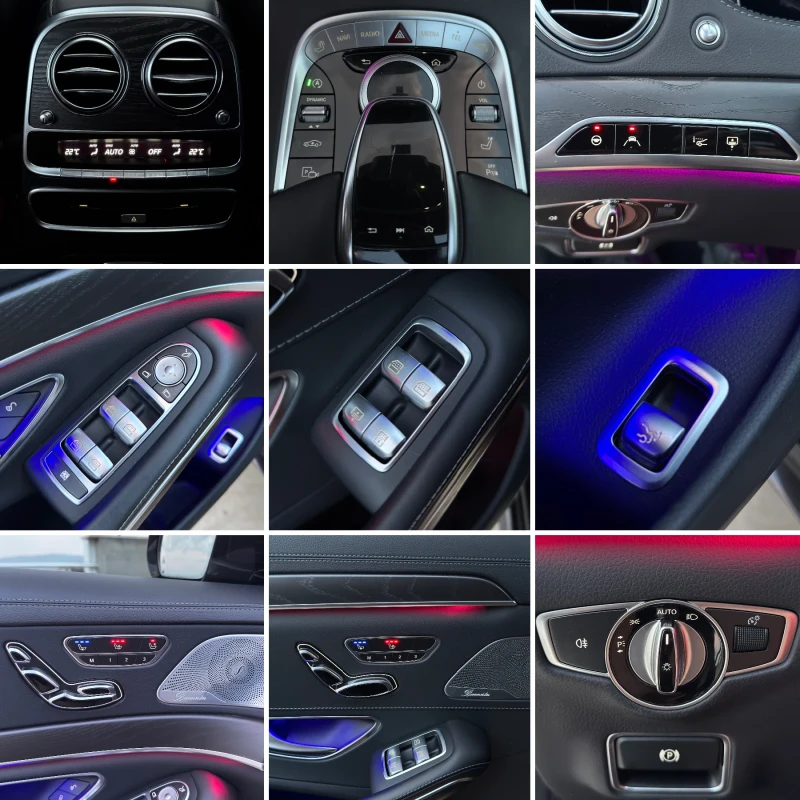 Mercedes-Benz S 560 - Amg - Long - 4-matic- Full- 3xTV- Burmester -, снимка 13 - Автомобили и джипове - 50406432