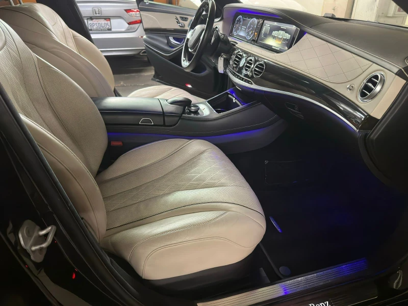 Mercedes-Benz S 550 AMG PACK* DESIGNO* 360* BURMASTER* МАСАЖ* ОБДУХ* F, снимка 11 - Автомобили и джипове - 52322182