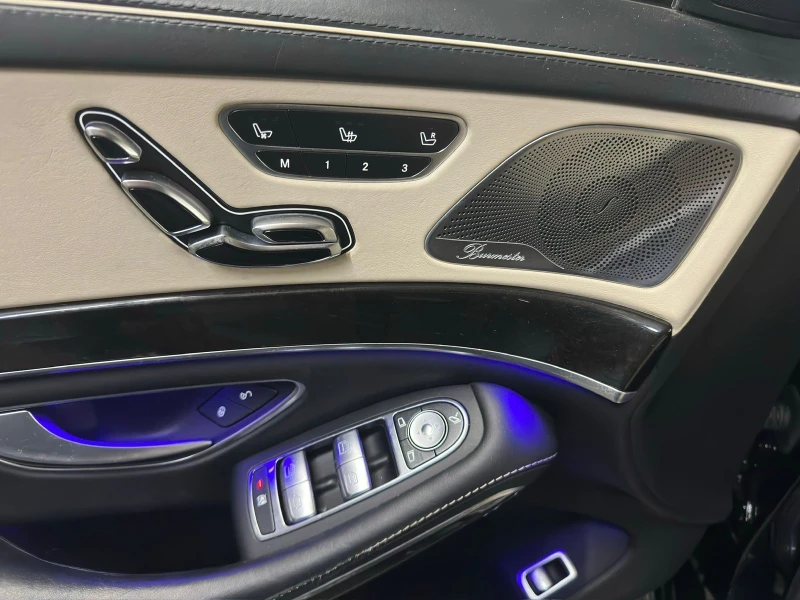 Mercedes-Benz S 550 AMG PACK* DESIGNO* 360* BURMASTER* МАСАЖ* ОБДУХ* F, снимка 12 - Автомобили и джипове - 52322182