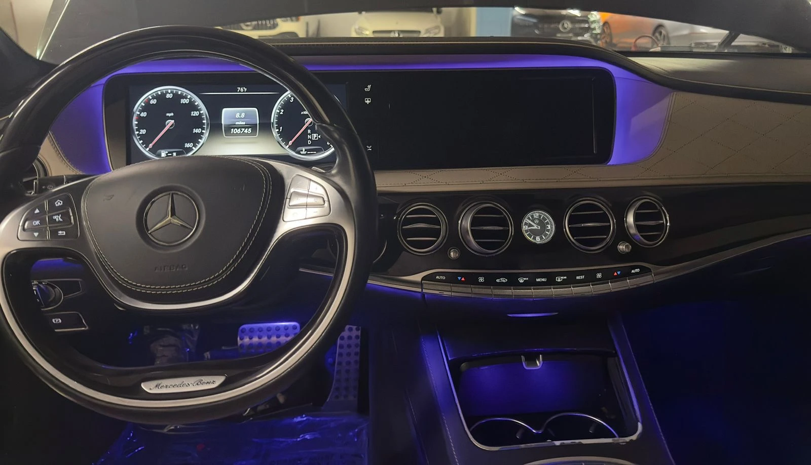 Mercedes-Benz S 550 AMG PACK* DESIGNO* 360* BURMASTER* МАСАЖ* ОБДУХ* F - изображение 7