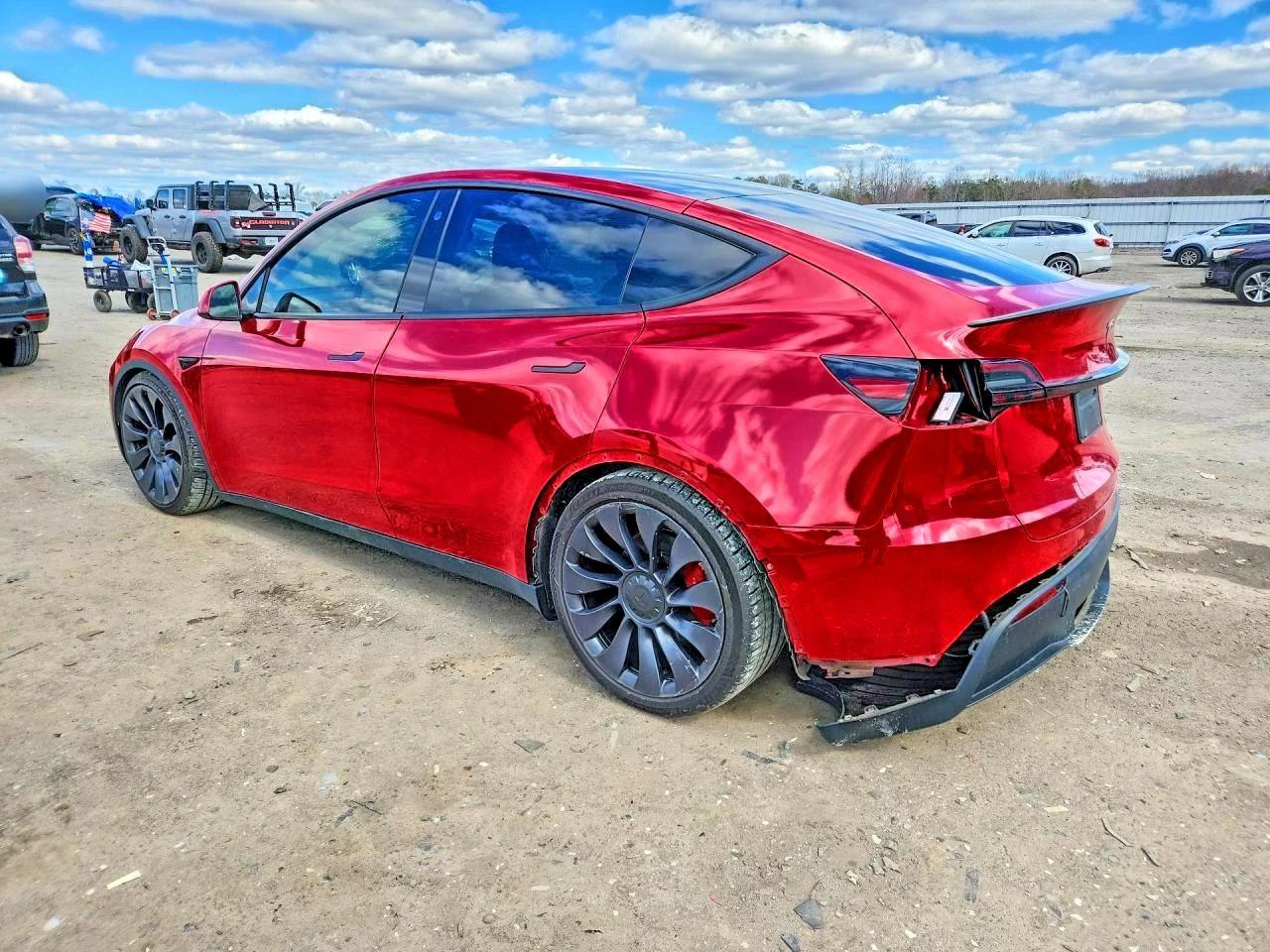 Tesla Model Y PERFORMANCE DUAL MOTOR AWD TERMOPOMPA* FSD3* , снимка 2 - Автомобили и джипове - 54358099