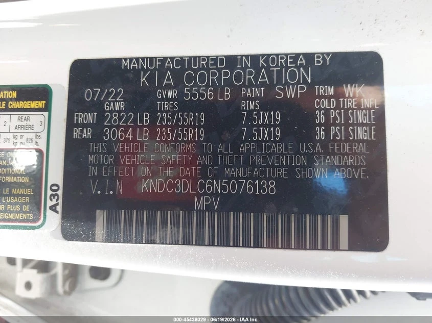 Kia EV6 Wind, снимка 9 - Автомобили и джипове - 55004626