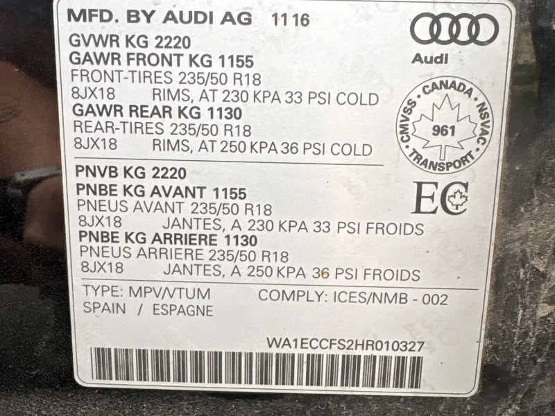 Audi Q3 2017 Komfort * CARFAX * БЕЗ ПЪРВОНАЧАЛНА ВНОСКА - изображение 10