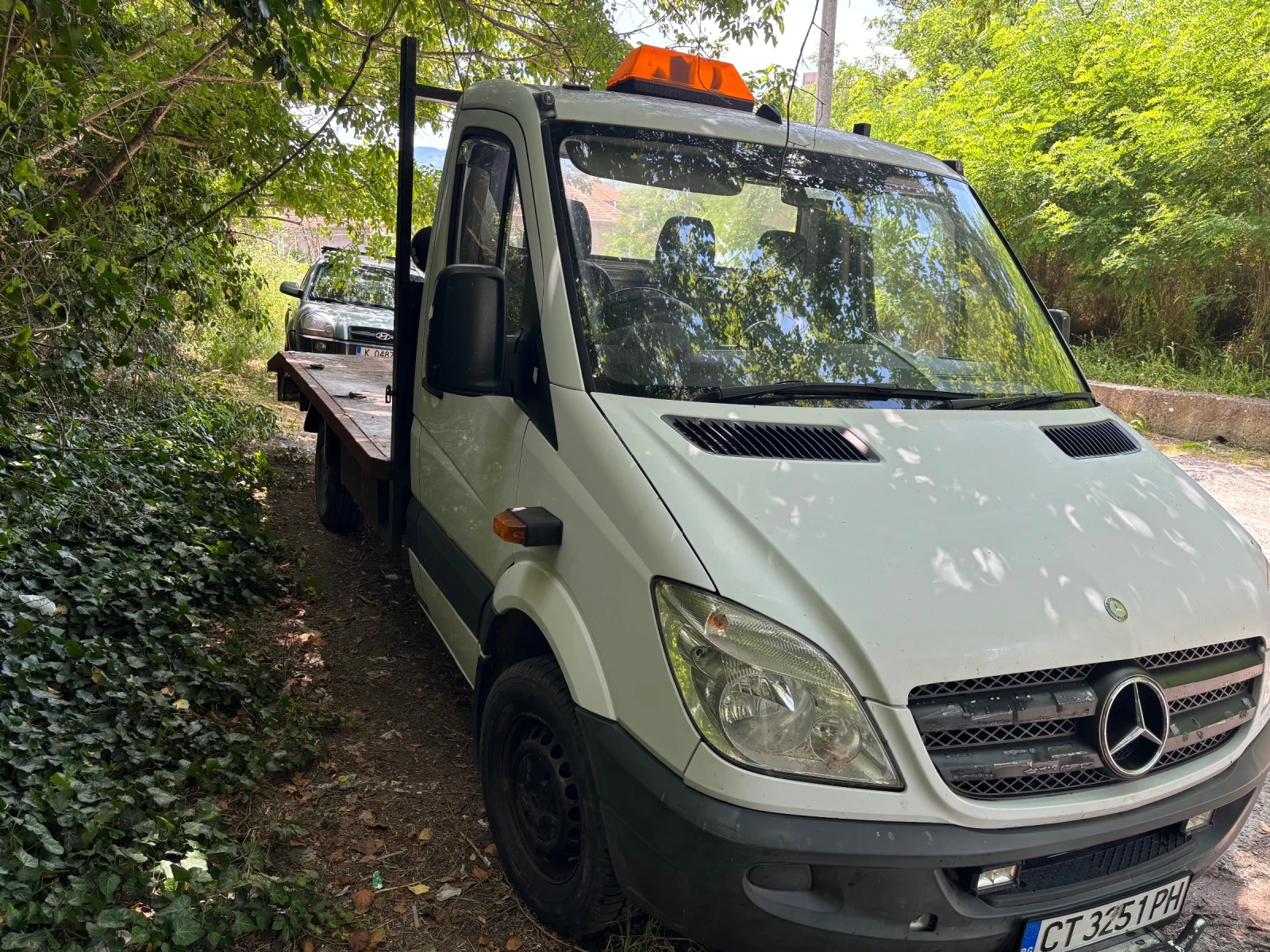 Mercedes-Benz Sprinter 311 Платформа , пътна помощ , снимка 3 - Бусове и автобуси - 55153681
