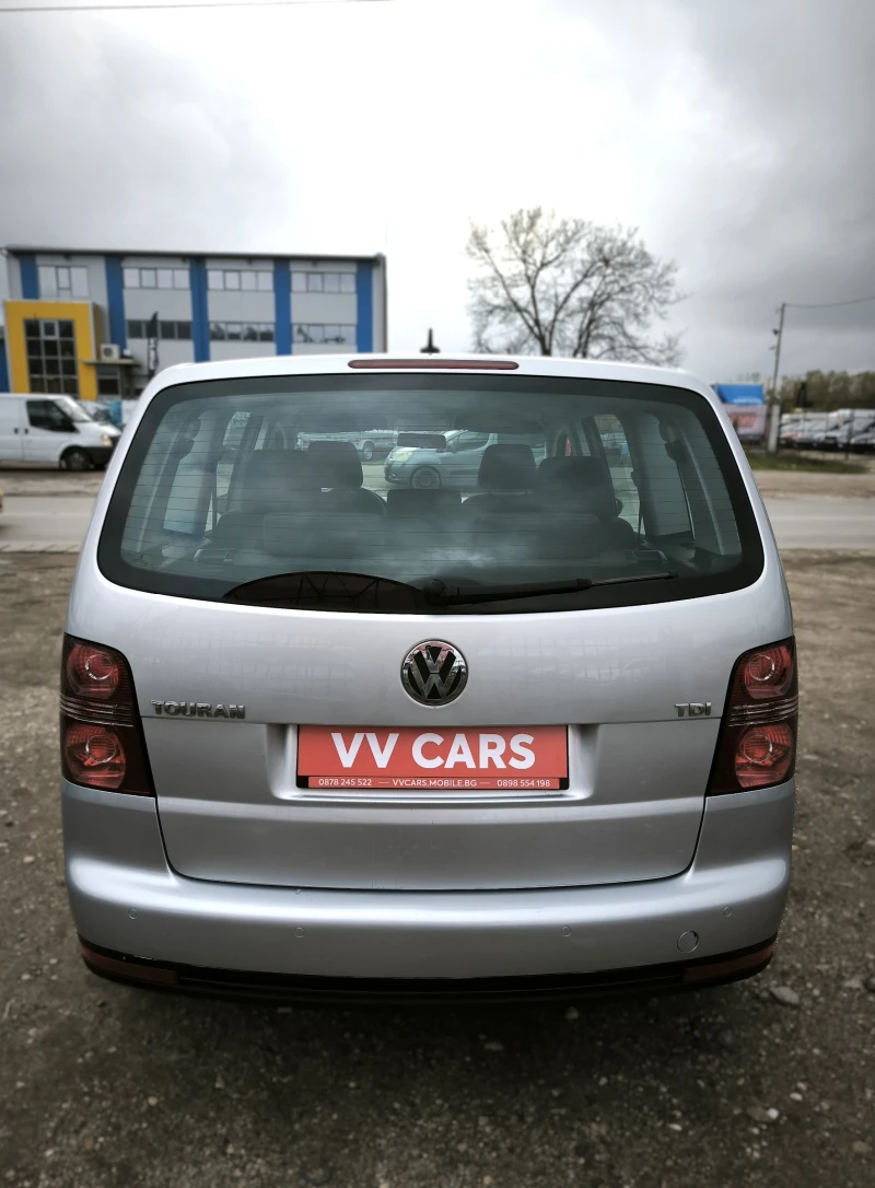 VW Touran 1.9TDI FACELIFT 6+ 1, снимка 4 - Автомобили и джипове - 52484865