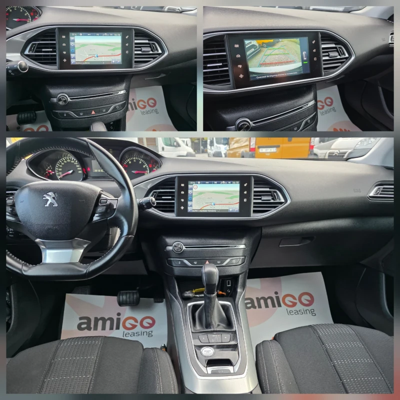 Peugeot 308 1.2i Панорама Автоматик Камера, снимка 12 - Автомобили и джипове - 53263640