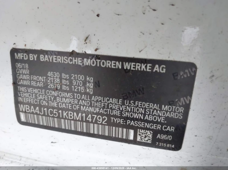 BMW 430 I Gran Coupe, снимка 9 - Автомобили и джипове - 53465653