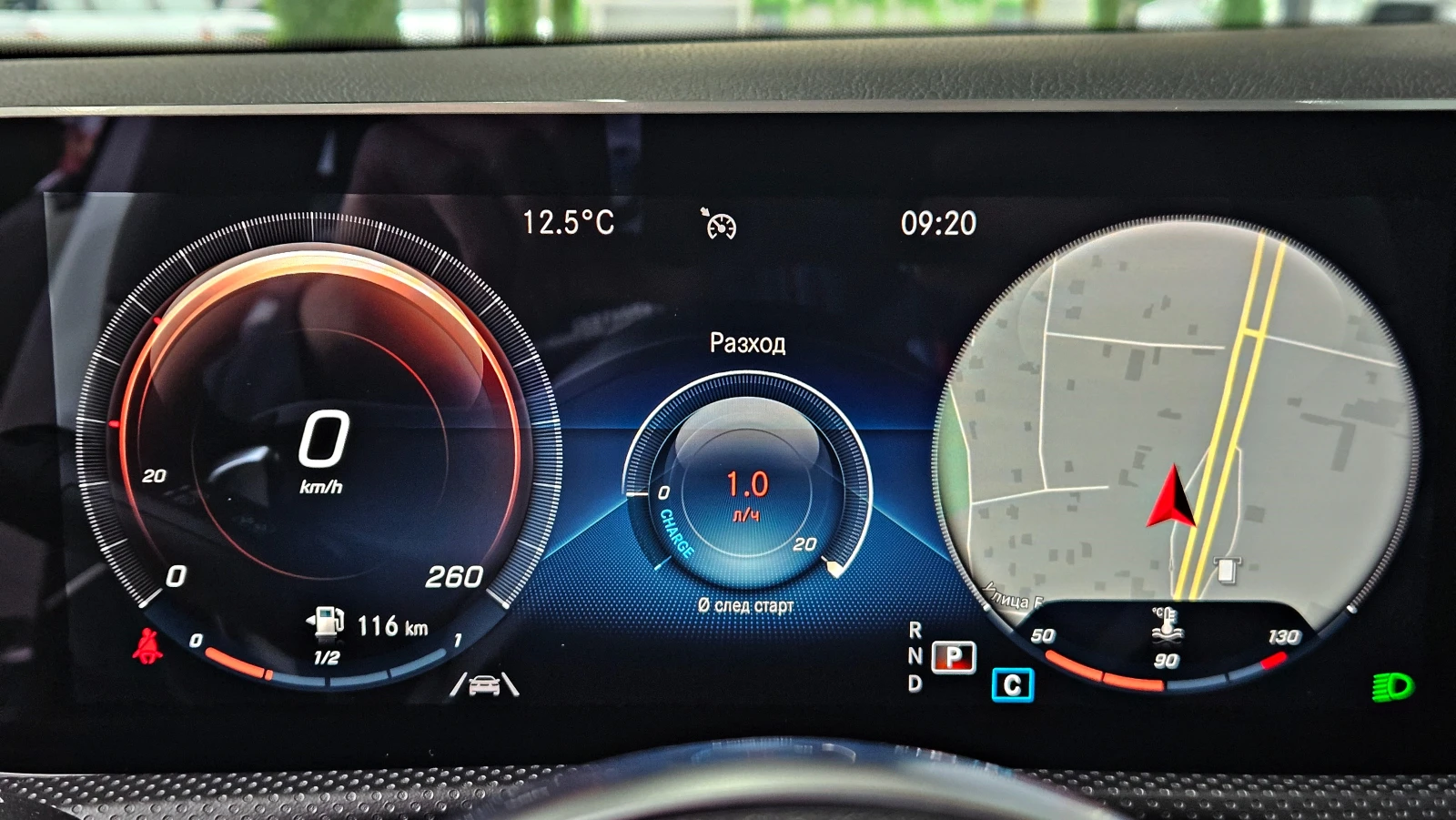 Mercedes-Benz A 180 AMG/GERMANY/PANO/VIRTUAL/LINE ASSYST/ПОДГРЕВ/LIZIN, снимка 10 - Автомобили и джипове - 56221174