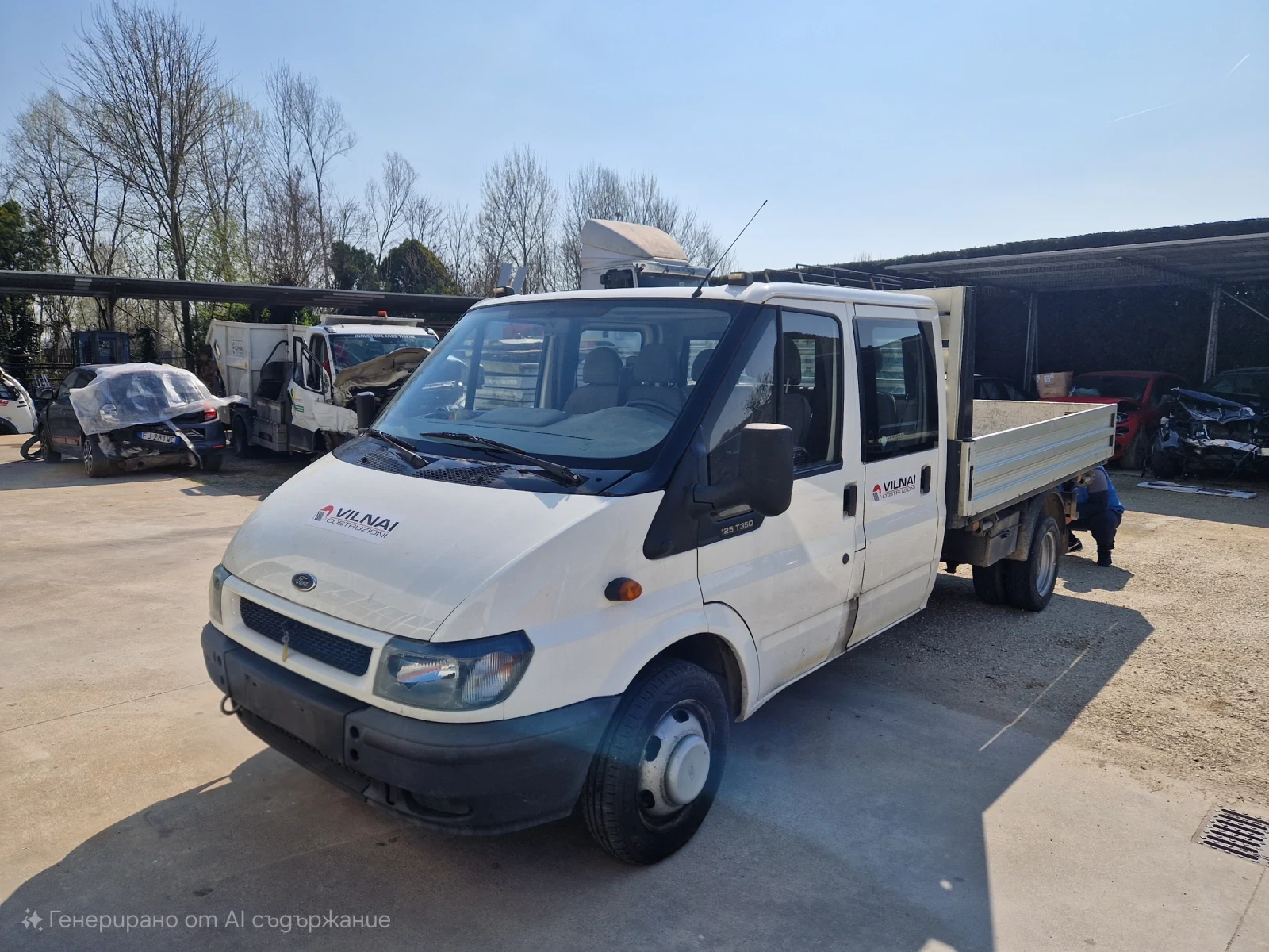 Ford Transit 2.4TDI, 125кс, 03г, 230х.км.Италия - изображение 5