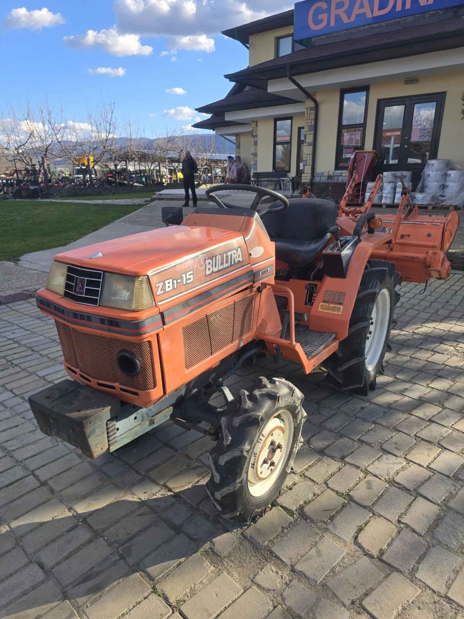 Трактор Kubota ZB1-15 - изображение 2