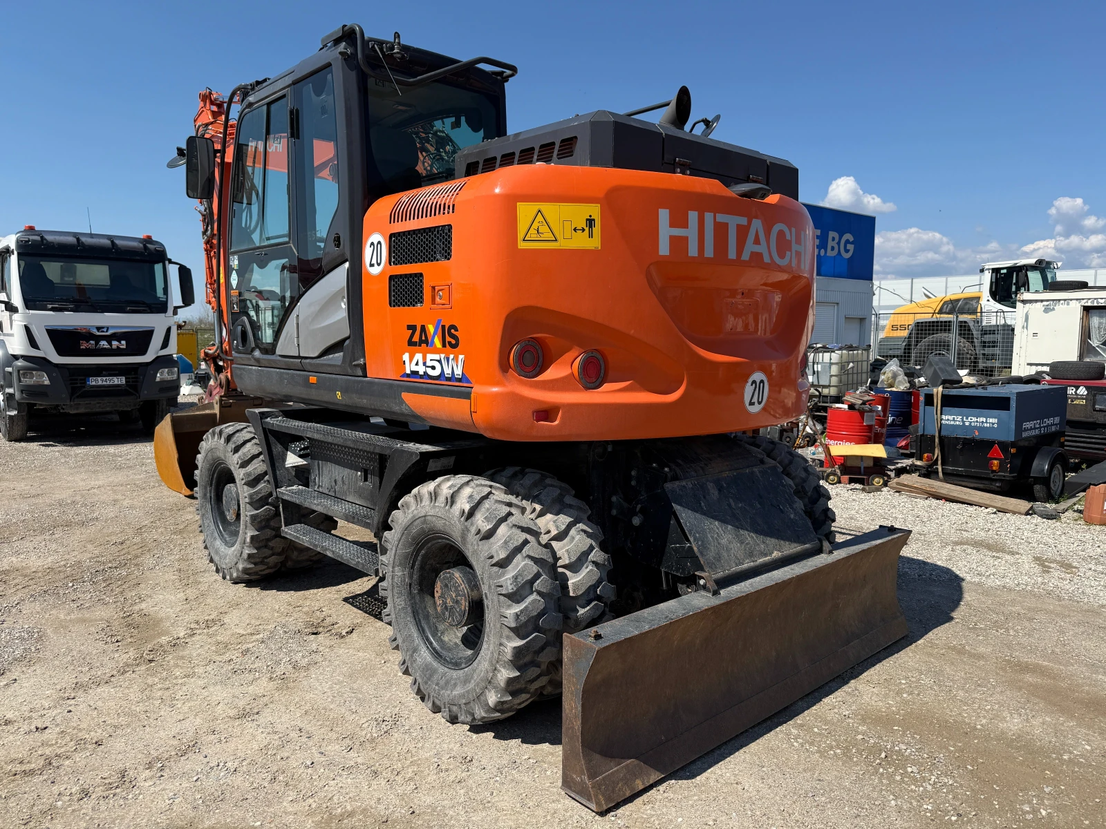 Багер Hitachi ZX 145 W-6, снимка 10 - Индустриална техника - 54097304
