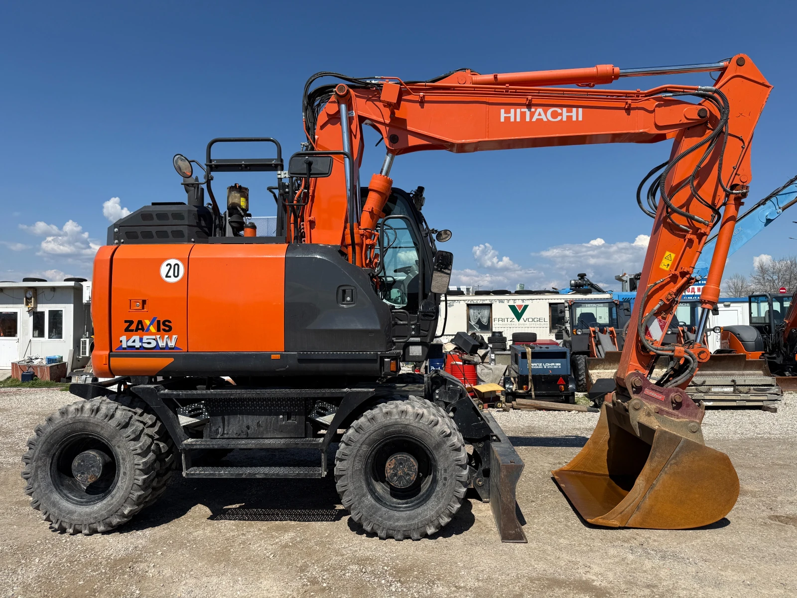 Багер Hitachi ZX 145 W-6, снимка 14 - Индустриална техника - 54097304