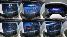 Mercedes-Benz EQS 450+ SUV AIR HyperScreen 360 Pano BURM Обдух7места, снимка 16