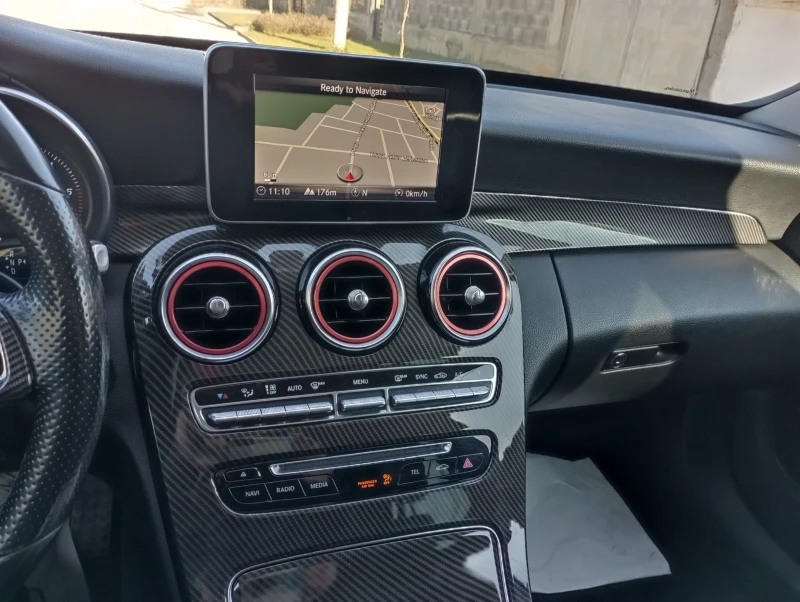 Mercedes-Benz C 220 AMG, Burmester , снимка 7 - Автомобили и джипове - 52256072