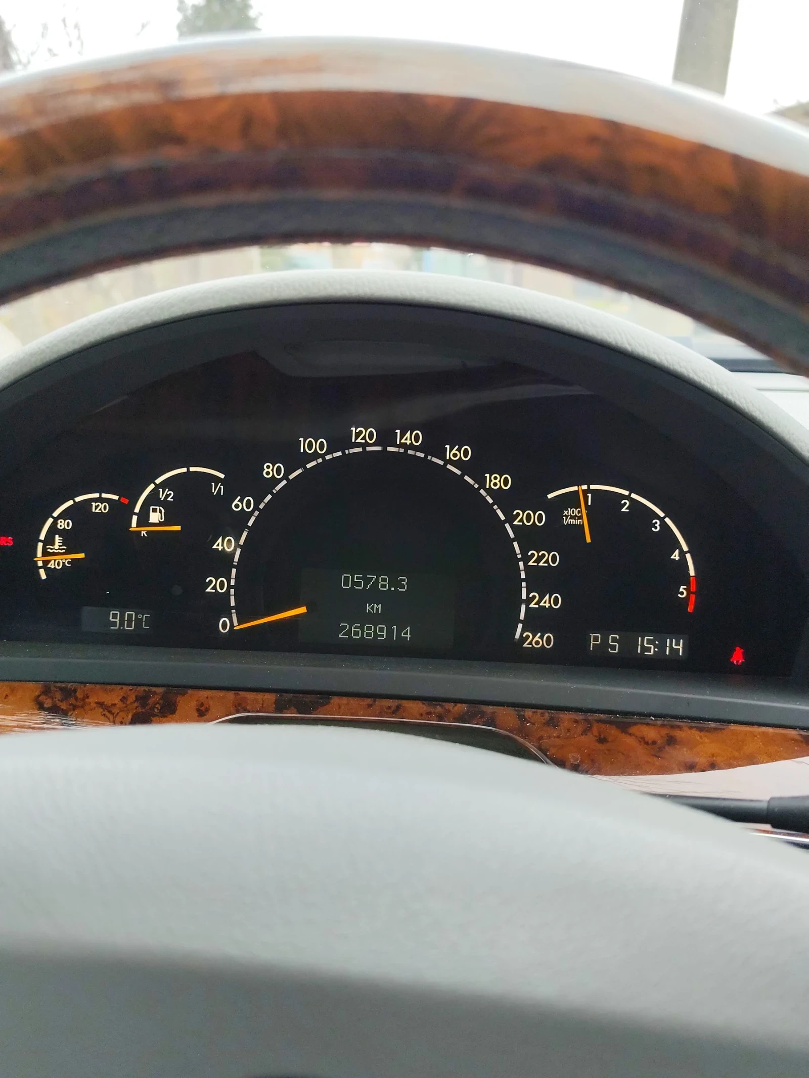 Mercedes-Benz S 320, снимка 9 - Автомобили и джипове - 54375388