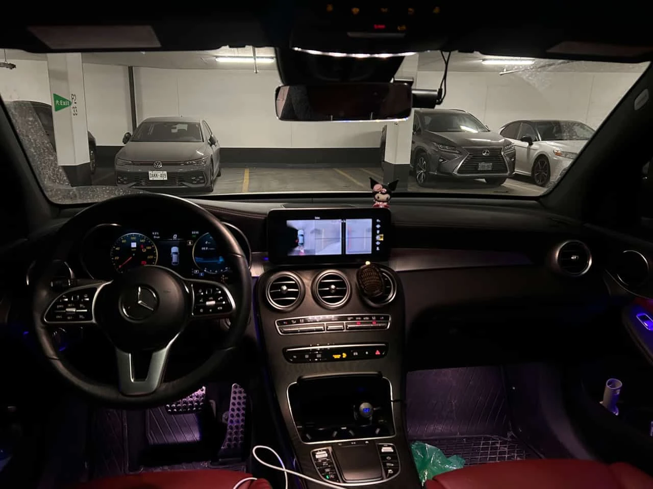 Mercedes-Benz GLC 300 COUPE/CARFAX/PANO/360 CAM/AMBIENT, снимка 9 - Автомобили и джипове - 53845206