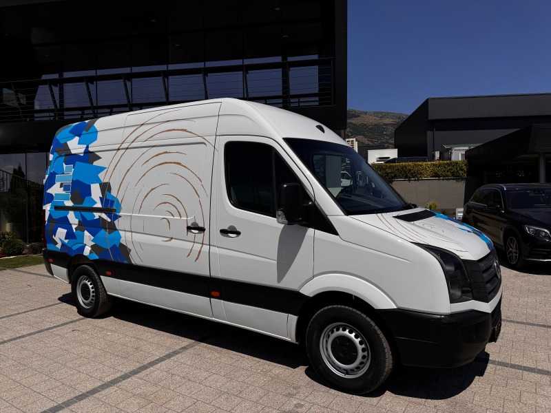 VW Crafter 2.0TDI Клима Euro 5 L2H2 3500kg/Теглич, снимка 2 - Бусове и автобуси - 46780029