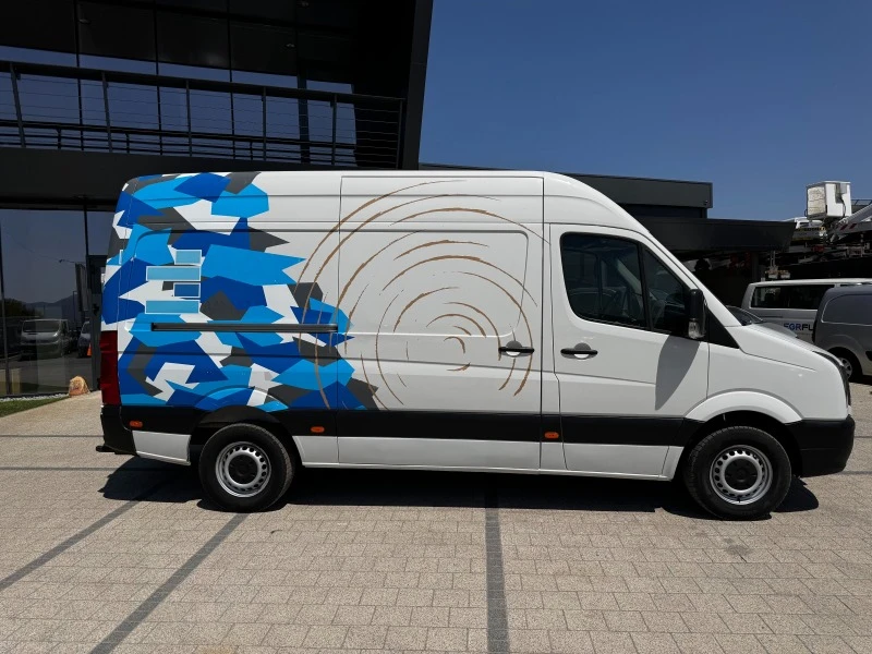 VW Crafter 2.0TDI Клима Euro 5 L2H2 3500kg/Теглич, снимка 7 - Бусове и автобуси - 46780029