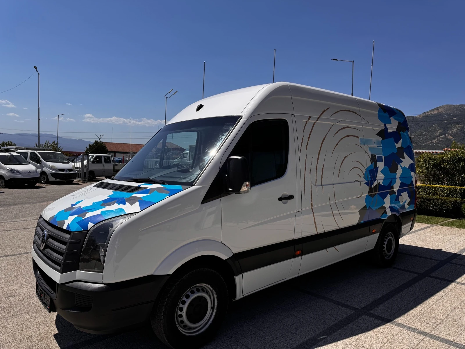 VW Crafter 2.0TDI Клима Euro 5 L2H2 3500kg/Теглич - изображение 3