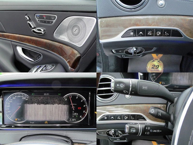 Mercedes-Benz S 350 L/AMG/PANORAMA/2xTV/ БИЗНЕС КЛАСА ГЕРМАНИЯ ЛИЗИНГ, снимка 10 - Автомобили и джипове - 50640391