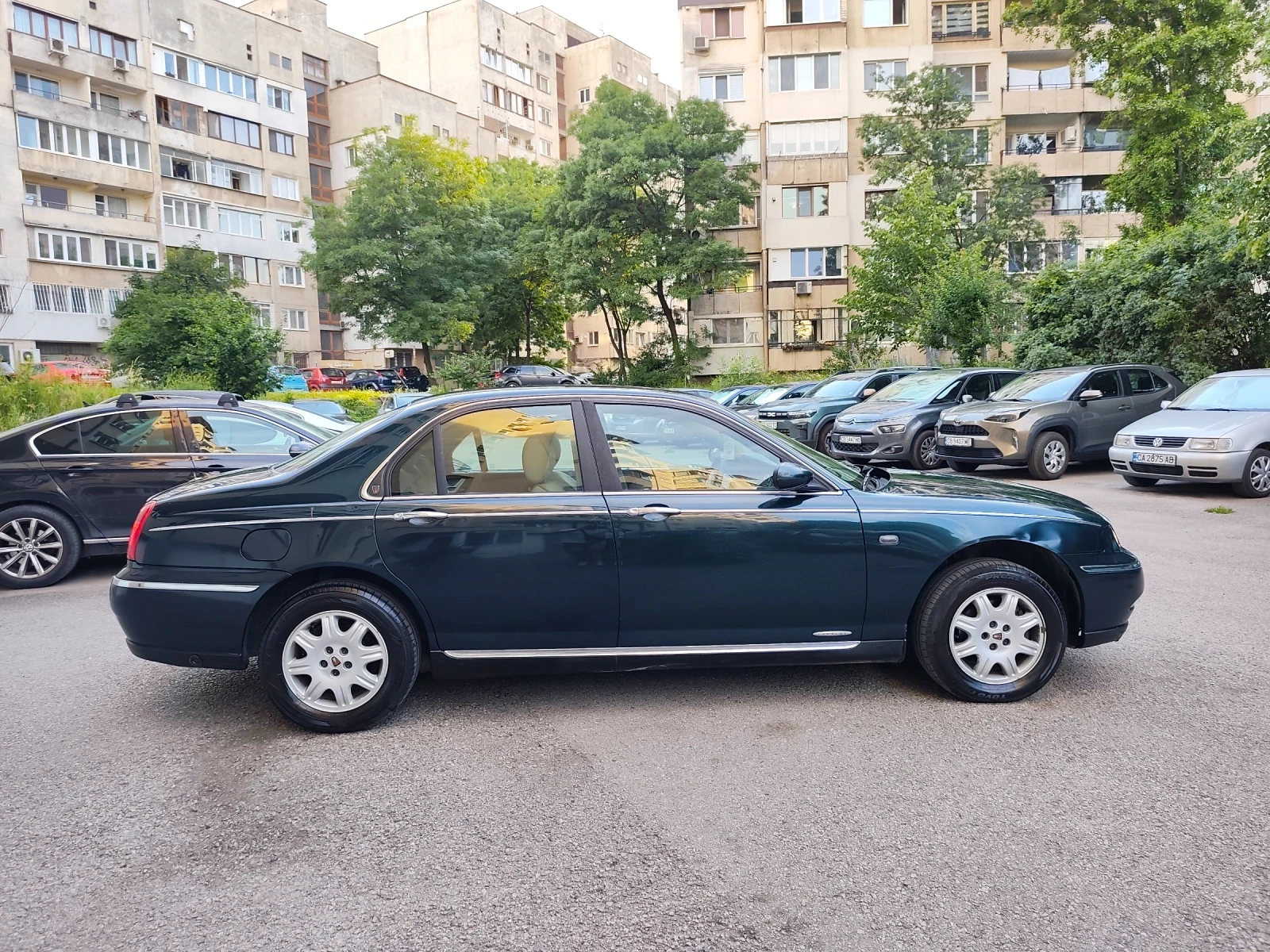 Rover 75 1.8 ГАЗ-ИНЖ * КЛИМАТРОНИК* !ТОП!, снимка 6 - Автомобили и джипове - 54857209