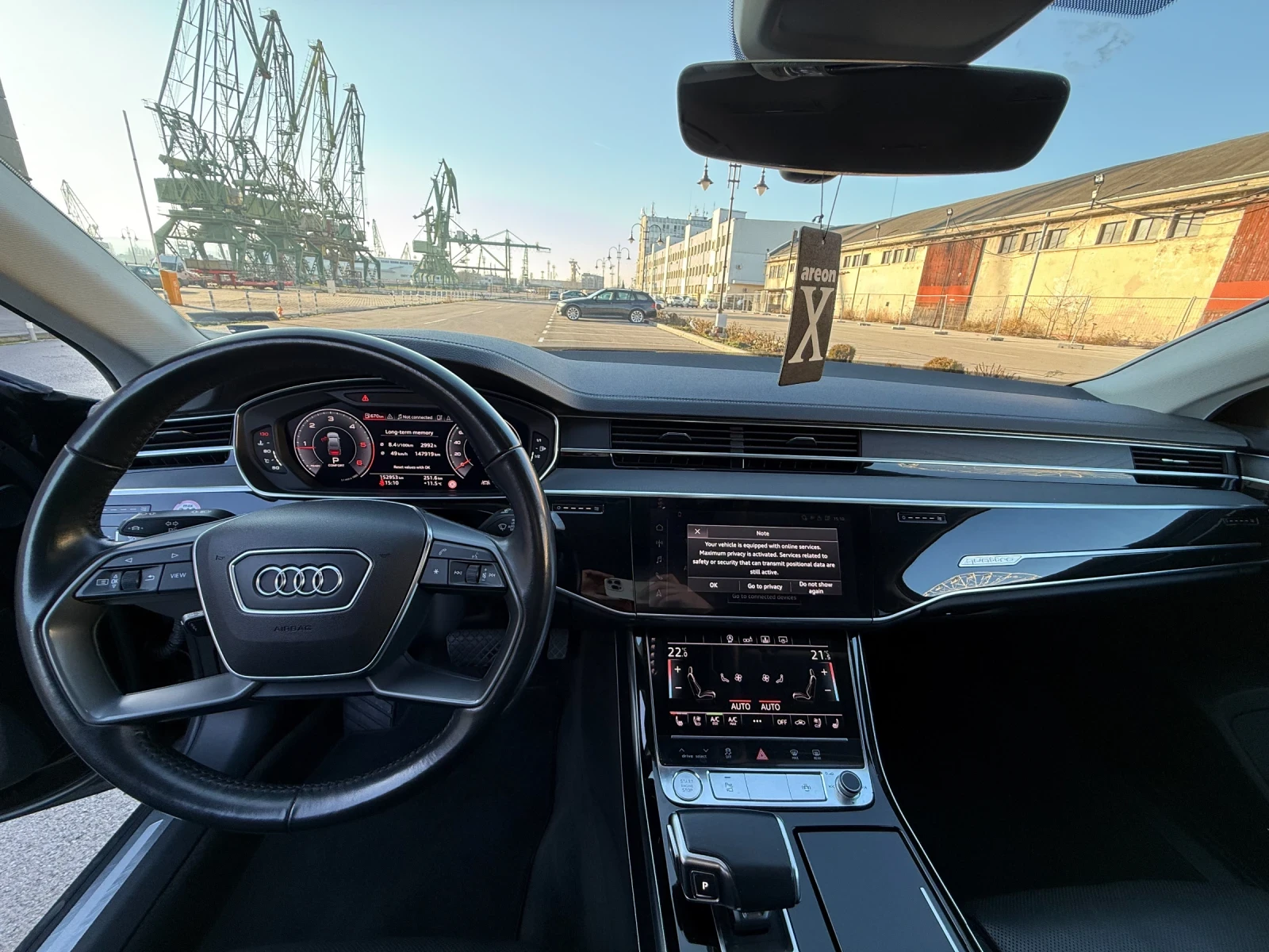 Audi A8 L-5.0 TDI S-Line QUATTRO= ЛИЗИНГ=  | Mobile.bg — изображение 14