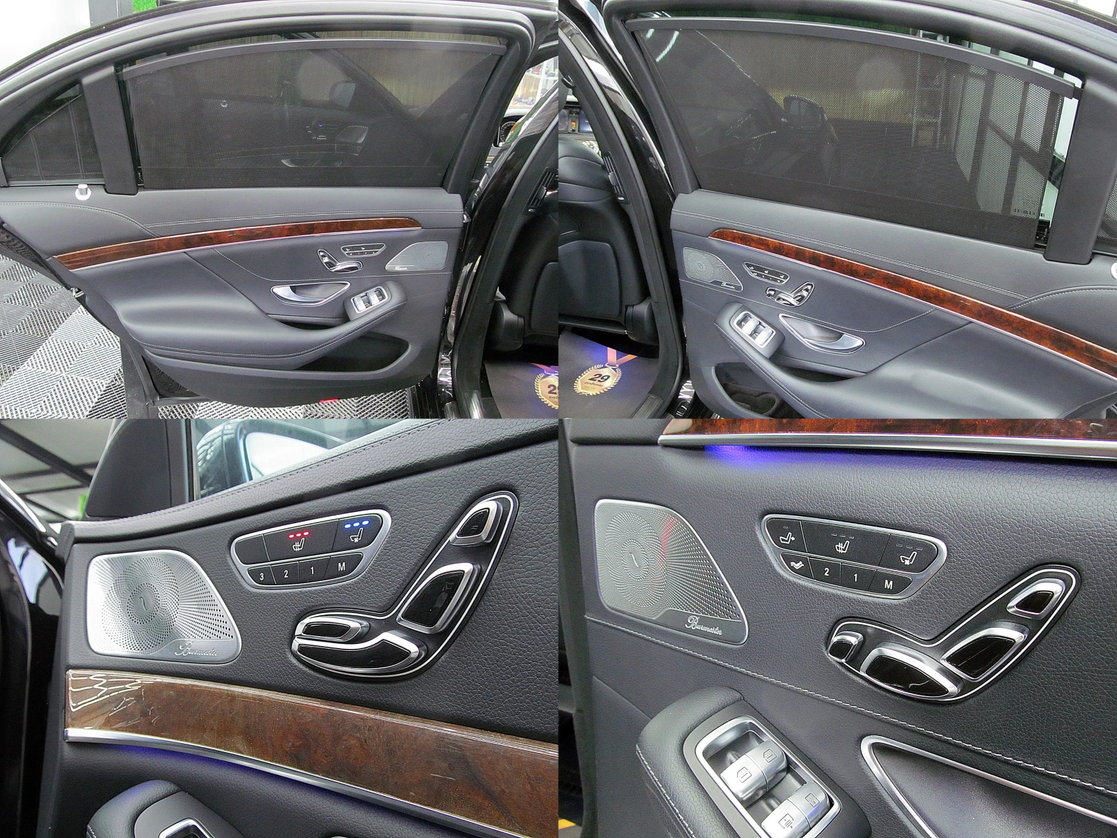 Mercedes-Benz S 350 L/AMG/PANORAMA/2xTV/     | Mobile.bg   15