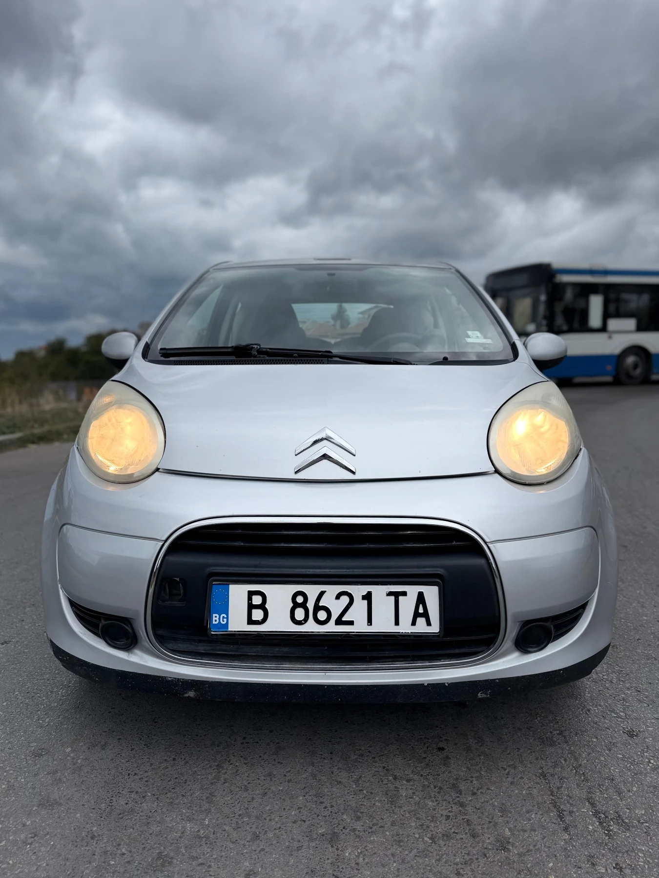 Citroen C1 1.4 Hdi Facelift 2010г Климатик Зимни гуми Редовна - изображение 8