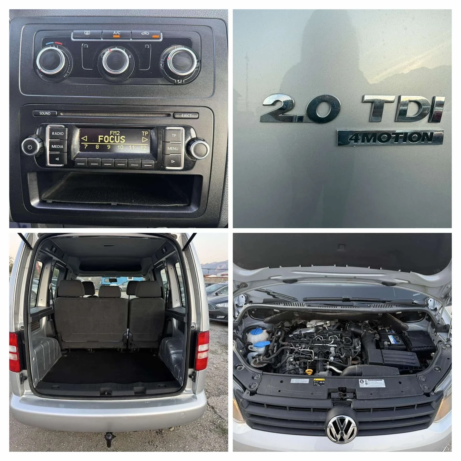 VW Caddy 2.0 TDI 4-MOTION, снимка 17 - Автомобили и джипове - 56377688