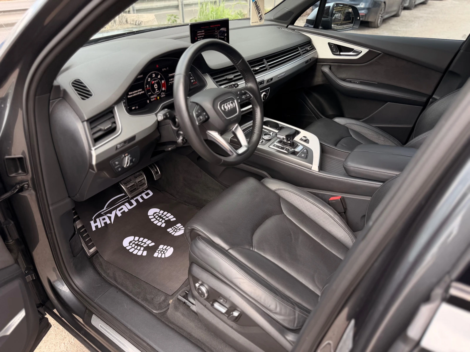 Audi SQ7 4.0TDI= V8T= QUATTRO= MATRIX= МАСАЖ= 36* КАМЕРА= , снимка 9 - Автомобили и джипове - 54961228