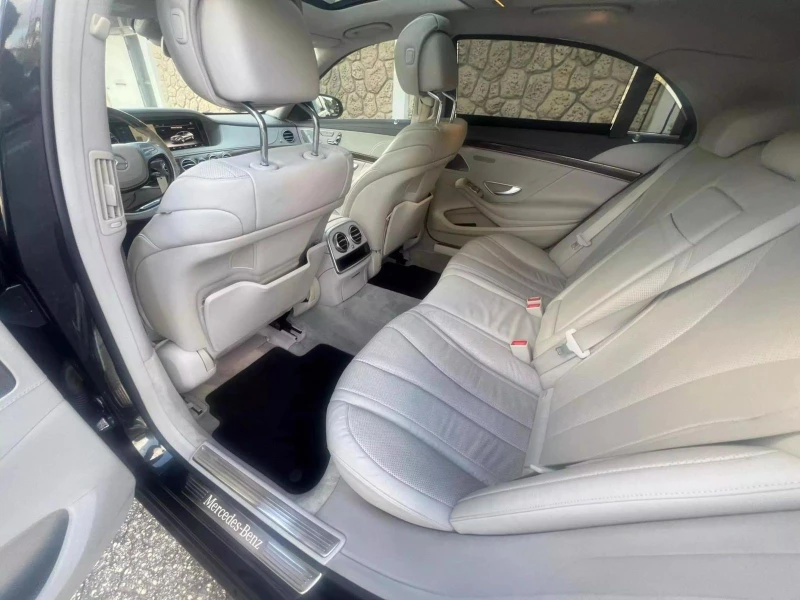 Mercedes-Benz S 550 4MATIC * М. ТОЧКА * BURMESTER * ПОДГРЕВ * , снимка 10 - Автомобили и джипове - 48588525