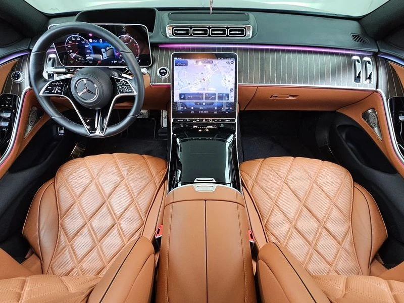 Mercedes-Benz Maybach Maybach S680 4MATIC| 621к.с.| ВКЛ.ТЕХНОТЕСТ, снимка 7 - Автомобили и джипове - 55132157
