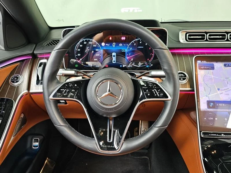 Mercedes-Benz Maybach Maybach S680 4MATIC| 621к.с.| ВКЛ.ТЕХНОТЕСТ, снимка 13 - Автомобили и джипове - 55132157