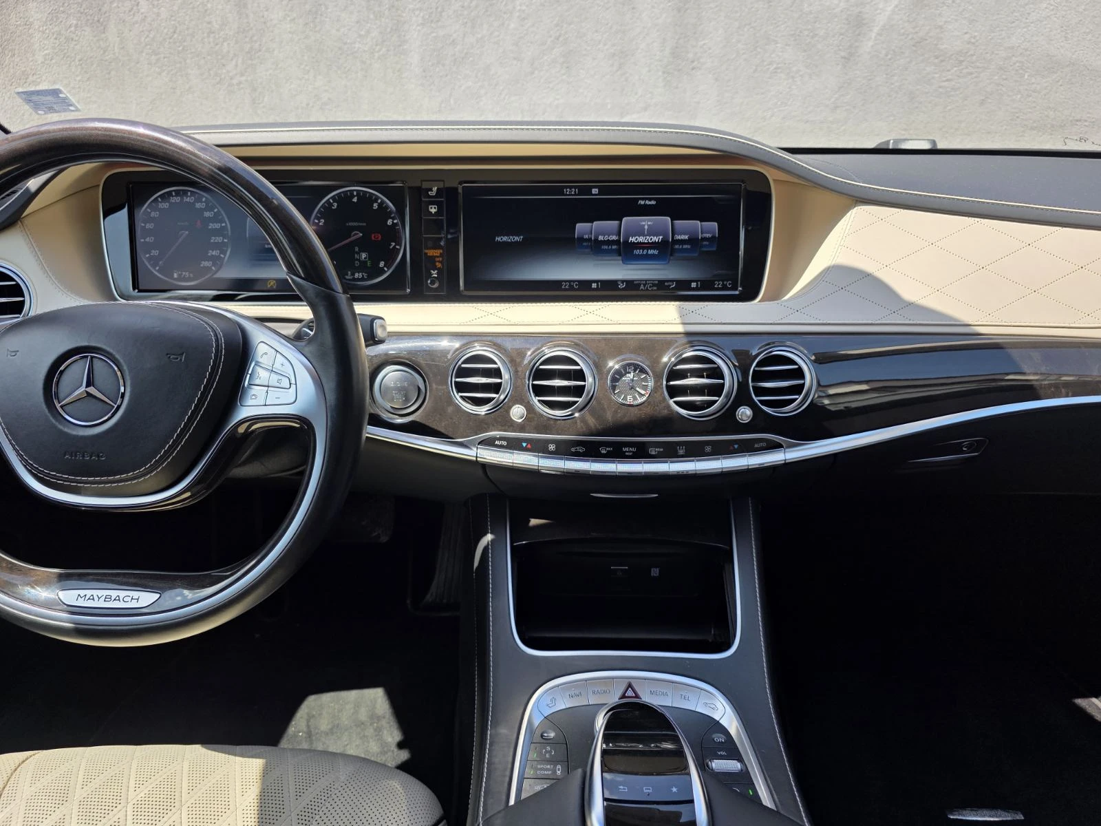 Mercedes-Benz S 500 MAYBACH 4MATIC, снимка 12 - Автомобили и джипове - 54356772