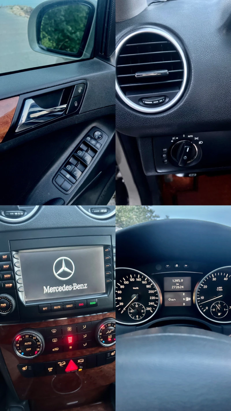 Mercedes-Benz ML 350 4X4 БЕНЗИН, снимка 12 - Автомобили и джипове - 49173008