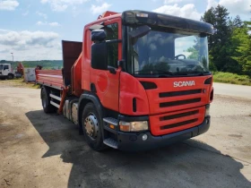 Scania P 230 Самосвал с кран, снимка 6