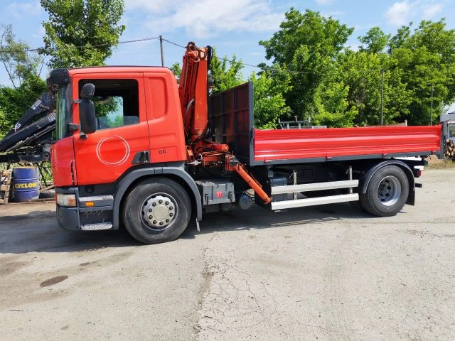 Scania P 230 Самосвал с кран, снимка 7 - Камиони - 54779407