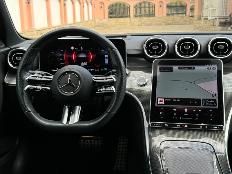 Mercedes-Benz C 220 d/3xAMG/HeadUp/Night, снимка 9 - Автомобили и джипове - 52674054